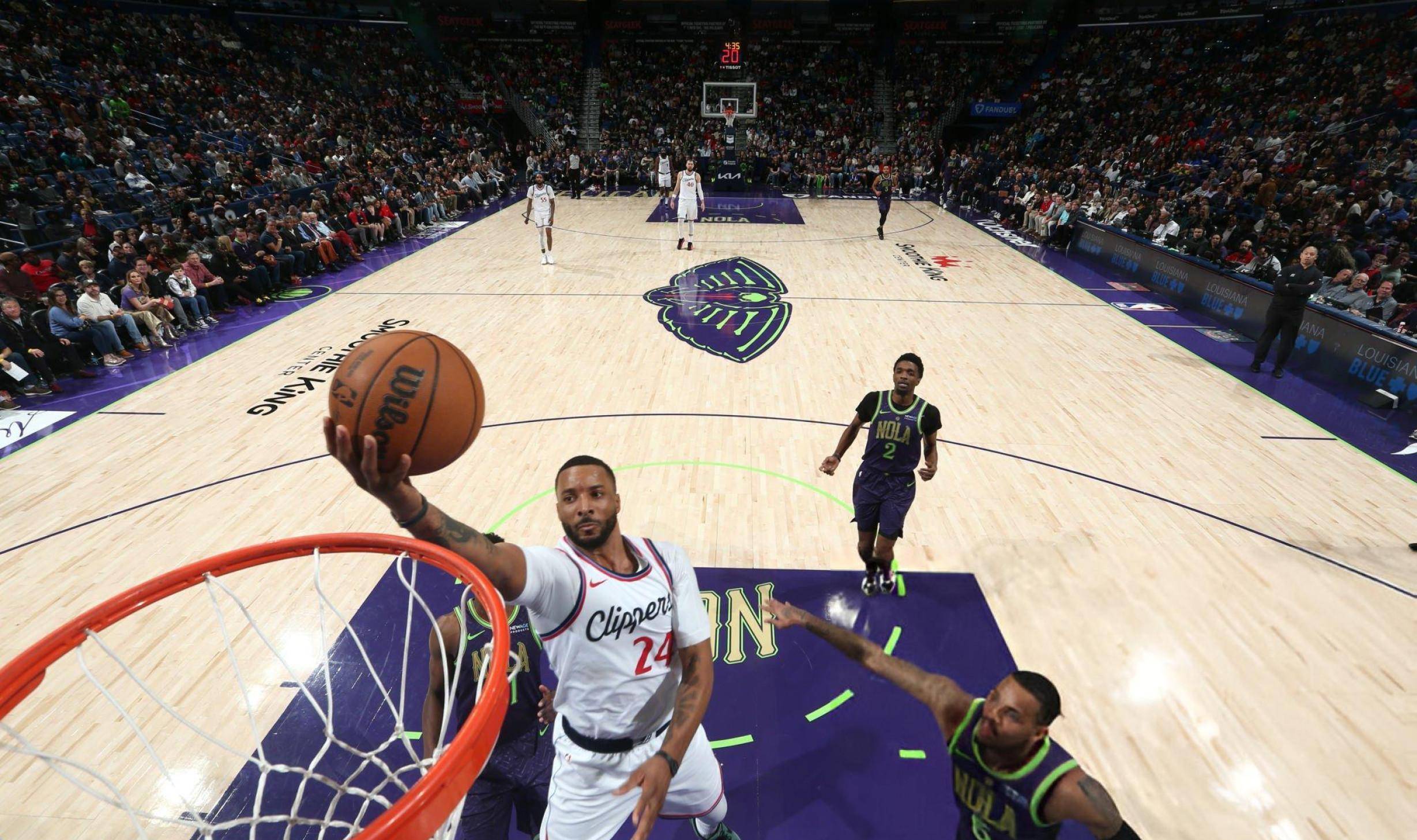 快船主场大胜，路威全场砍下全队最高25分的简单介绍